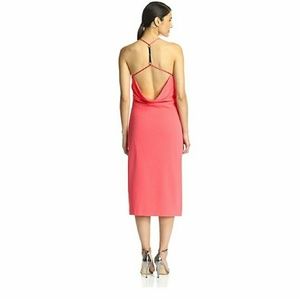 Halston heritage strawberry dress